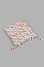 Load image into Gallery viewer, Redtag-Pink-Floral-Print-Chairpad-Category:Cushions,-Colour:Pink,-Filter:Home-Bedroom,-HMW-BED-Cushions,-New-In,-New-In-HMW-BED,-Non-Sale,-S22B,-Section:Homewares-Home-Bedroom-