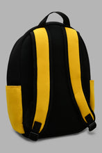 تنزيل الصورة على معرض الصور، Redtag-Yellow-And-Black-Character-Printed-Backpack-Backpacks-Boys-