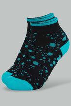 Load image into Gallery viewer, Redtag-Assorted-3Pk-Splat-Ankle-Socks-Ankle-Socks-Boys-2 to 8 Years