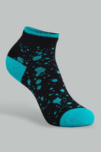 Load image into Gallery viewer, Redtag-Assorted-3Pk-Splat-Ankle-Socks-Ankle-Socks-Boys-2 to 8 Years