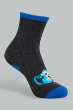 Load image into Gallery viewer, Redtag-Assorted-3Pk-Animal-Long-Socks-Ankle-Socks-Boys-2 to 8 Years