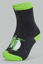 Load image into Gallery viewer, Redtag-Assorted-3Pk-Animal-Long-Socks-Ankle-Socks-Boys-2 to 8 Years