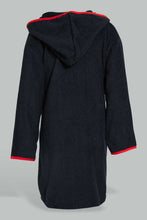 تنزيل الصورة على معرض الصور، روب حمام سبايدرمان باللون الأسود