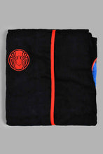 تنزيل الصورة على معرض الصور، Redtag-Blue-Spiderman-Bathrobe-Kids-Bathrobes-Home-Bathroom-