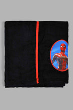 تنزيل الصورة على معرض الصور، Redtag-Blue-Spiderman-Bathrobe-Kids-Bathrobes-Home-Bathroom-