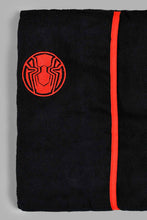 تنزيل الصورة على معرض الصور، Redtag-Blue-Spiderman-Bathrobe-Kids-Bathrobes-Home-Bathroom-