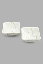 تنزيل الصورة على معرض الصور، Redtag-White-Marble-Pattern-Bowl-With-Wooden-Stand-(3-Piece)-Serving-Bowls-Home-Dining-