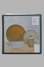 تنزيل الصورة على معرض الصور، Redtag-Grey-Pad-Print-Round-Dinner-Set-(16-Piece)-Dinner-Sets-Home-Dining-