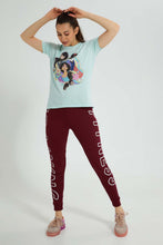 تنزيل الصورة على معرض الصور، Redtag-Mint-Princess-Print-T-Shirt-Character-Women's-