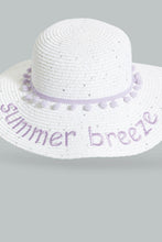 تنزيل الصورة على معرض الصور، Redtag-White-Embellished-Hat-For-Girls-Colour:White,-Filter:Girls-Accessories,-GIR-Caps,-New-In,-New-In-GIR-ACC,-Non-Sale,-S22B-Girls-