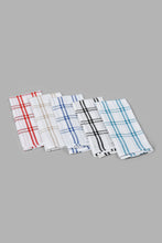 Load image into Gallery viewer, Redtag-Blue-Kitchen-Towel-(5-Piece)-Kitchen-Towels-Home-Dining-