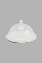 Load image into Gallery viewer, Redtag-Gold-Cake-Stand-With--Dome-And--Golend-Stand-Bakeware-Home-Dining-