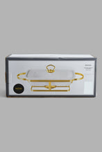 Load image into Gallery viewer, Redtag-Gold-Rectangle-Food-Wormer-Serving-Dish-Home-Dining-