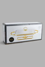 Load image into Gallery viewer, Redtag-Gold-Rectangle-Food-Wormer-Serving-Dish-Home-Dining-