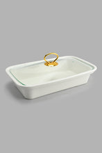 Load image into Gallery viewer, Redtag-Gold-Rectangle-Food-Wormer-Serving-Dish-Home-Dining-
