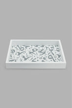 تنزيل الصورة على معرض الصور، Redtag-White-Rectangle-Tray-(-Small)-Trays-Home-Dining-