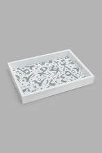 تنزيل الصورة على معرض الصور، Redtag-White-Rectangle-Tray-(-Small)-Trays-Home-Dining-