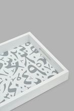 تنزيل الصورة على معرض الصور، Redtag-White-Rectangle-Tray-(-Small)-Trays-Home-Dining-