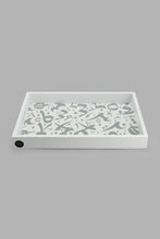 تنزيل الصورة على معرض الصور، Redtag-White-Rectangle-Tray-(-Large)-Trays-Home-Dining-
