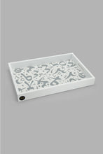 تنزيل الصورة على معرض الصور، Redtag-White-Rectangle-Tray-(-Large)-Trays-Home-Dining-