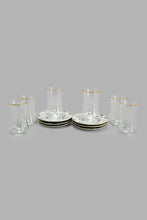 تنزيل الصورة على معرض الصور، Redtag-White-Arabic-Glass-Tea-Set-(12-Piece)-Tea-Sets-Home-Dining-