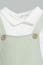 Load image into Gallery viewer, Redtag-Green-Duangree-Romper-Rompers-Baby-0 to 12 Months