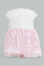 Load image into Gallery viewer, Redtag-Pink-Jacquard-Tutu-Dress-Dresses-Baby-0 to 12 Months