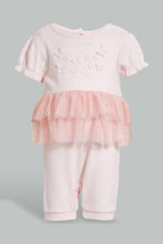 تنزيل الصورة على معرض الصور، Redtag-Pink-Tutu-Romper-Rompers-Baby-0 to 12 Months
