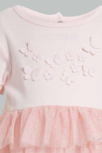 تنزيل الصورة على معرض الصور، Redtag-Pink-Tutu-Romper-Rompers-Baby-0 to 12 Months