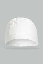 تنزيل الصورة على معرض الصور، Redtag-White-Romper-With-Hat-Rompers-Baby-0 to 12 Months