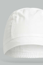 تنزيل الصورة على معرض الصور، Redtag-White-Romper-With-Hat-Rompers-Baby-0 to 12 Months