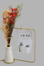 تنزيل الصورة على معرض الصور، Redtag-Gold-Frame-&-Flower-Gift-Set-Trays-Home-Decor-