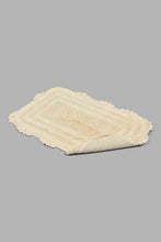 Load image into Gallery viewer, Redtag-Cream-Bath-Mat-Set-(2-Piece)-Colour:Cream,-Filter:Home-Bathroom,-HMW-BAC-Bathmat,-New-In,-New-In-HMW-BAC,-Non-Sale,-S22B,-Section:Homewares-Home-Bathroom-
