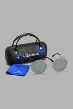 Load image into Gallery viewer, Redtag-Round-Sunglasses-With-Cases-Round-Boys-