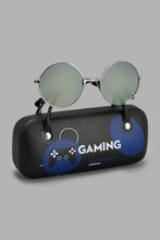 Load image into Gallery viewer, Redtag-Round-Sunglasses-With-Cases-Round-Boys-