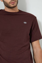 تنزيل الصورة على معرض الصور، Redtag-Burgundy-Oversize-T-Shirt-All-Over-Prints-Men's-