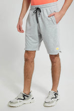 تنزيل الصورة على معرض الصور، Redtag-Grey-Shorts-Active-Shorts-Men's-