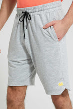 تنزيل الصورة على معرض الصور، Redtag-Grey-Shorts-Active-Shorts-Men's-