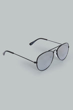 تنزيل الصورة على معرض الصور، Redtag-Black-Aviator-Sunglasses-For-Boys-Boys-Sunglasses,-Colour:Black,-Filter:Boys-Accessories,-New-In,-New-In-BOY-ACC,-Non-Sale,-S22B-Boys-