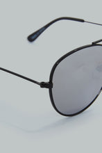 تنزيل الصورة على معرض الصور، Redtag-Black-Aviator-Sunglasses-For-Boys-Boys-Sunglasses,-Colour:Black,-Filter:Boys-Accessories,-New-In,-New-In-BOY-ACC,-Non-Sale,-S22B-Boys-