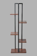 Load image into Gallery viewer, Redtag-Brown-Plant-Stand-With-3-Layers-Shelves-Home-Decor-