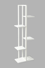 Load image into Gallery viewer, Redtag-White-Plant-Stand-With-3-Layers-Shelves-Home-Decor-