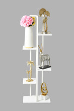 Load image into Gallery viewer, Redtag-White-Plant-Stand-With-3-Layers-Shelves-Home-Decor-