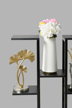 Load image into Gallery viewer, Redtag-Black-Plant-Stand-With-2-Layers-Shelves-Home-Decor-