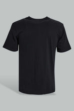 تنزيل الصورة على معرض الصور، Redtag-Black-Tiger-Face-Printed-T-Shirt-All-Over-Prints-Men's-