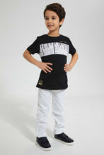 تنزيل الصورة على معرض الصور، Redtag-White-Belted-Chino-Chinos-Boys-2 to 8 Years