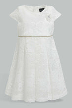 Load image into Gallery viewer, Redtag-Lace-Front-Pleats-Dress-Dresses-Infant-Girls-3 to 24 Months