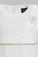 Load image into Gallery viewer, Redtag-Lace-Front-Pleats-Dress-Dresses-Infant-Girls-3 to 24 Months