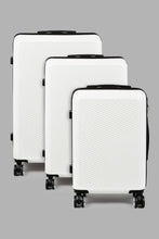 Load image into Gallery viewer, Redtag-White-Luggage-Trolley--20"-White-Hard-Luggage-Travel-Accessories-