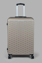Load image into Gallery viewer, Redtag-Luggage-Trolley-(24-Inch)-Champagne-Hard-Luggage-Travel-Accessories-